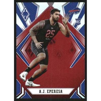 2020 Panini Phoenix Red #166 A.J. Epenesa