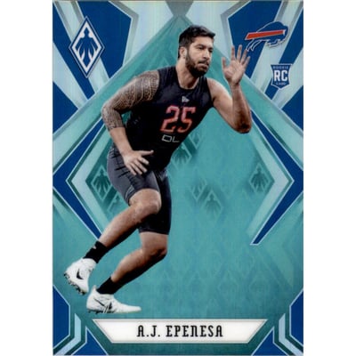 2020 Panini Phoenix Teal #166 A.J. Epenesa
