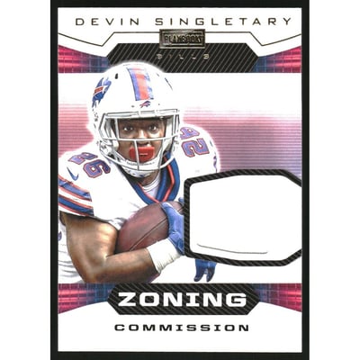 2020 Panini Playbook Zoning Commission Materials #3 Devin Singletary