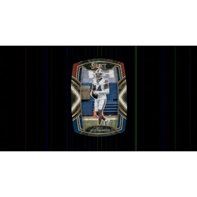2020 Select Prizm Tri Color Die Cut #242 Stefon Diggs