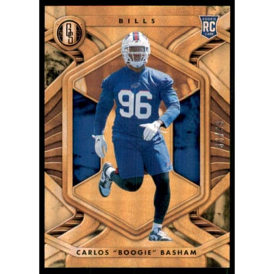 2021 Panini Gold Standard #174 Carlos Boogie Basham RC