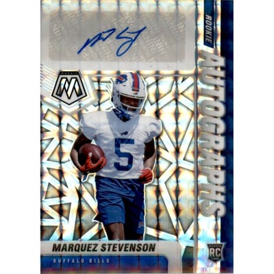2021 Panini Mosaic Rookie Autographs Mosaic #93 Marquez Stevenson