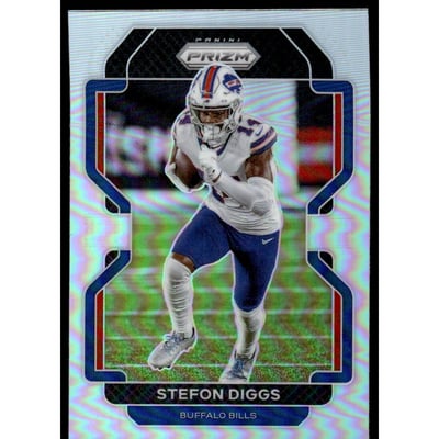 2021 Panini Prizm Prizms Silver #114 Stefon Diggs