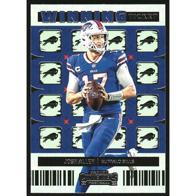 2022 Panini Contenders Winning Ticket #1 Josh Allen