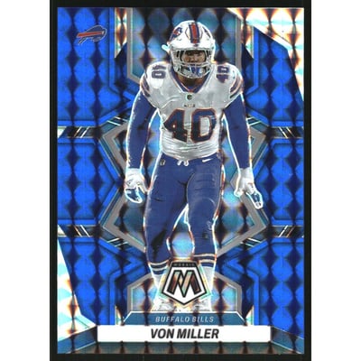 2022 Panini Mosaic Mosaic Blue #202 Von Miller