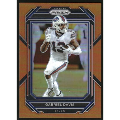 2022 Panini Prizm Prizms Orange #32 Gabriel Davis