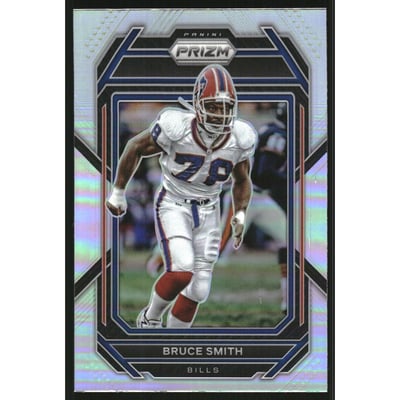 2022 Panini Prizm Prizms Silver #38 Bruce Smith