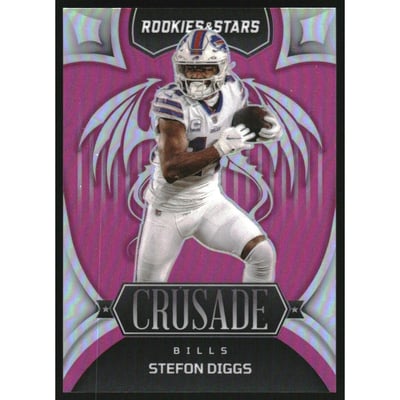 2022 Rookies and Stars Crusade Pink #7 Stefon Diggs
