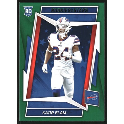 2022 Rookies and Stars Green #177 Kaiir Elam
