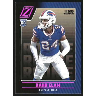 2022 Zenith No Huddle #145 Kaiir Elam