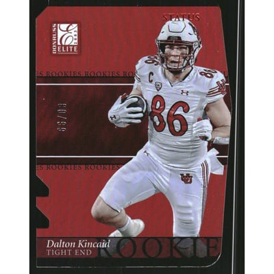 2023 Elite '03 Elite Rookies Status Die Cut #23 Dalton Kincaid