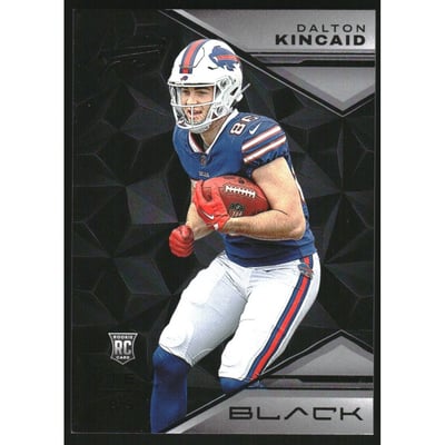 2023 Panini Black #159 Dalton Kincaid RC