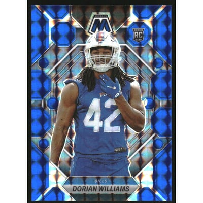 2023 Panini Mosaic Mosaic Blue #317 Dorian Williams