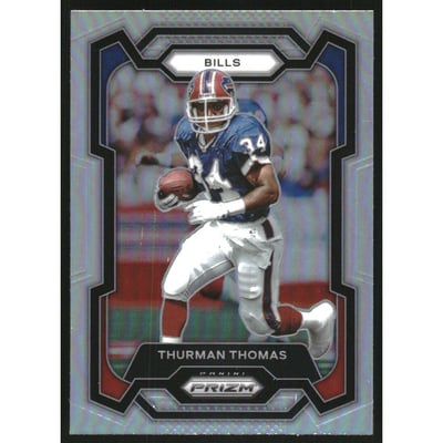 2023 Panini Prizm Prizms Silver #34 Thurman Thomas
