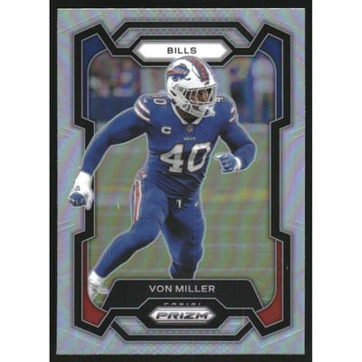 2023 Panini Prizm Prizms Silver #36 Von Miller
