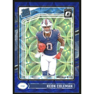 2024 Donruss Optic Blue Scope #263 Keon Coleman RR