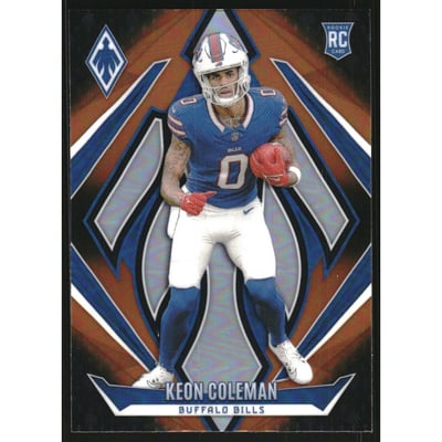 2024 Panini Phoenix Orange Fade #213 Keon Coleman