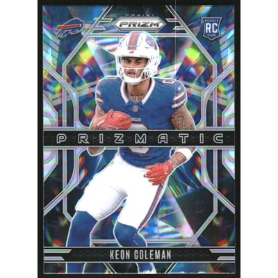 2024 Panini Prizm Prizmatic Prizms Silver #15 Keon Coleman