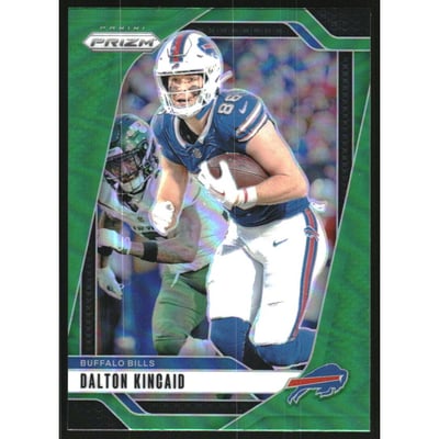 2024 Panini Prizm Prizms Green #30 Dalton Kincaid