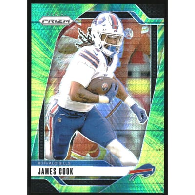 2024 Panini Prizm Prizms Hyper #29 James Cook