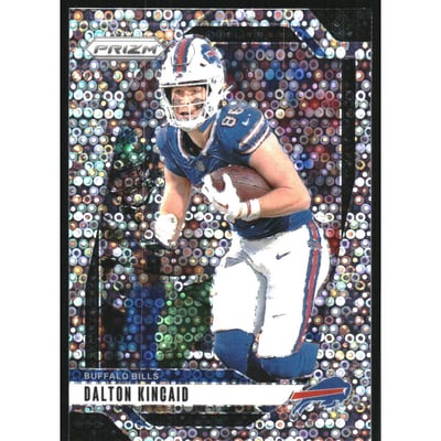 2024 Panini Prizm Prizms No Huddle #30 Dalton Kincaid