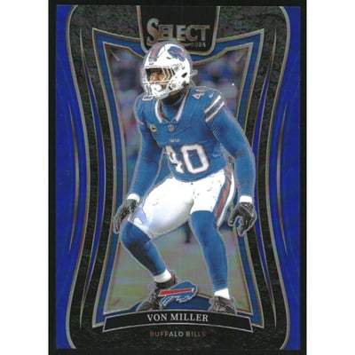 2024 Select Prizm Blue #346 Von Miller/99