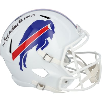 Andre Reed Buffalo Bills Autographed Fanatics Authentic Riddell Speed Replica Helmet with "HOF 14" Inscription