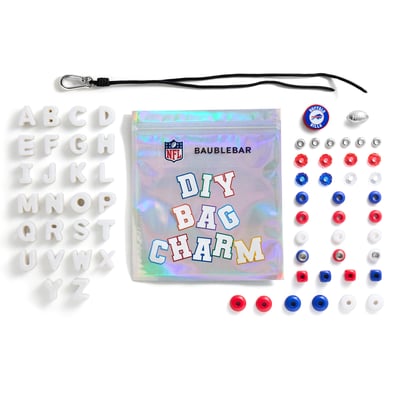 Buffalo Bills BaubleBar Mini Custom Bag Charm Bead Kit