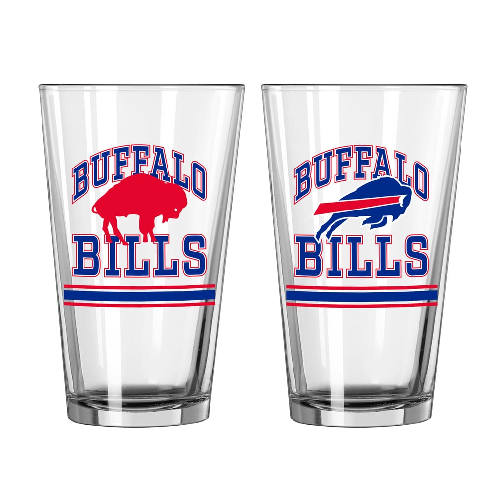 Buffalo Bills 16oz. Pint Glass Two Pack