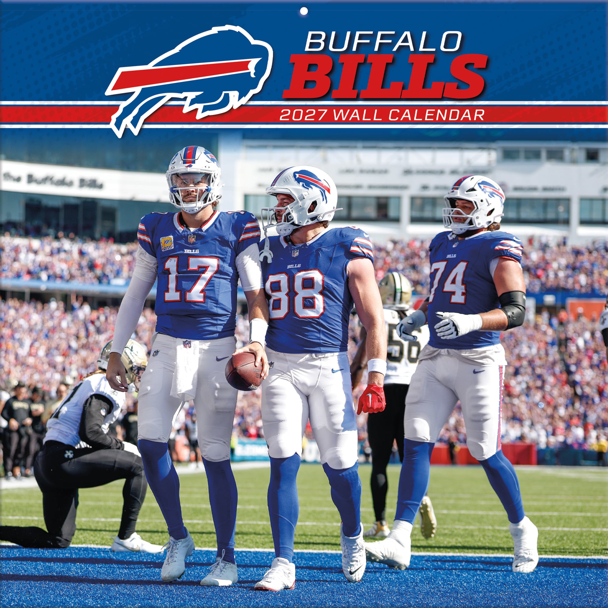 Buffalo Bills 2027 12” x 12” Team Wall Calendar