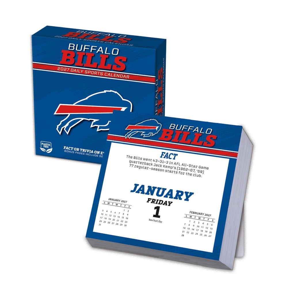 Buffalo Bills 2027 Box Calendar