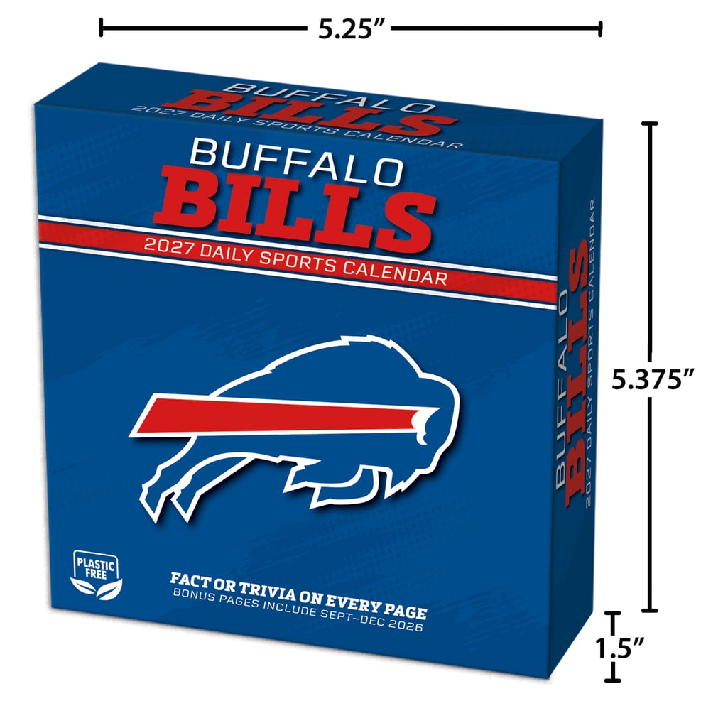 Buffalo Bills 2027 Box Calendar