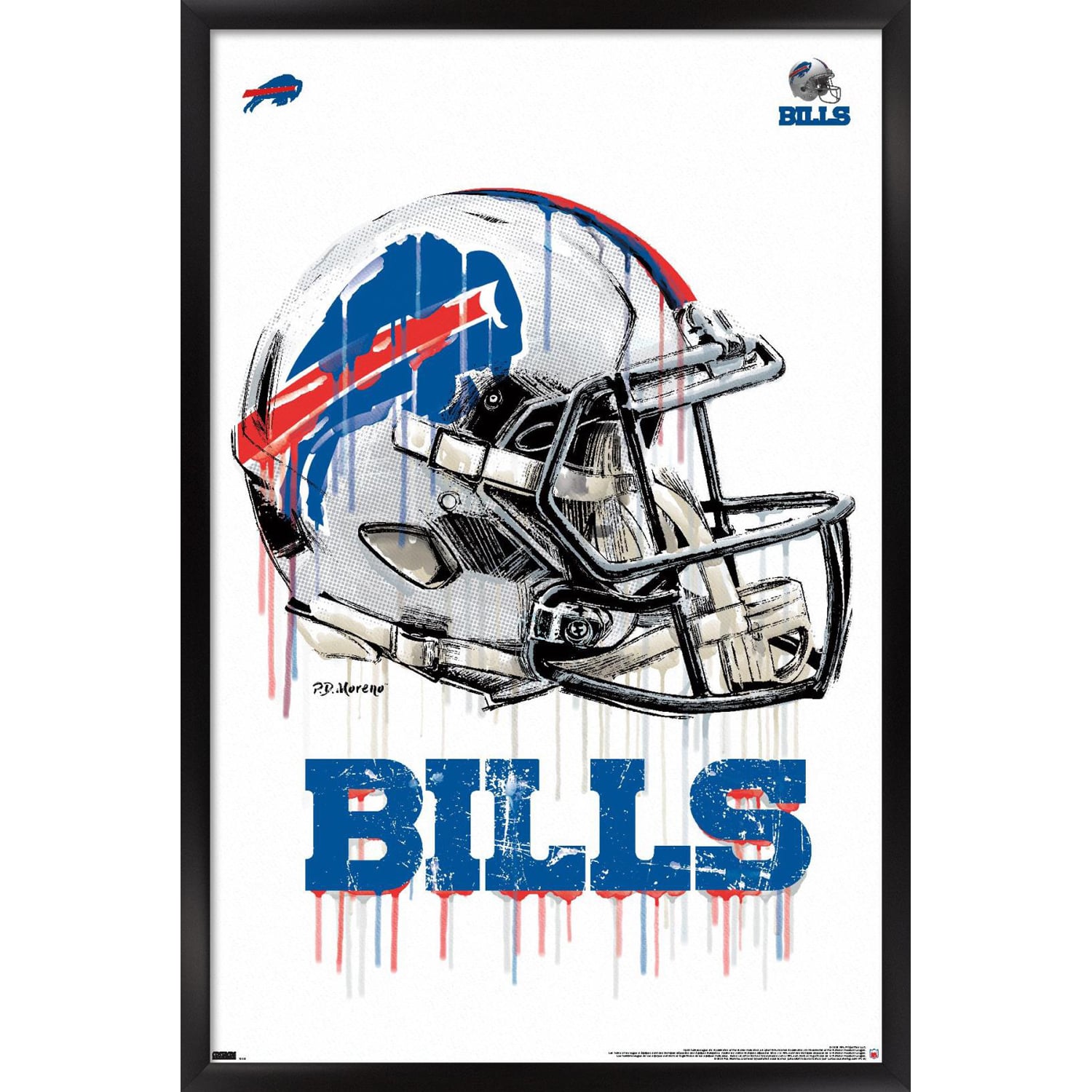 人気商品、新品未使用、NFL、BILLS刺繍、ワッペン、XLサイズ buffalo-bills-2425-x-3575-