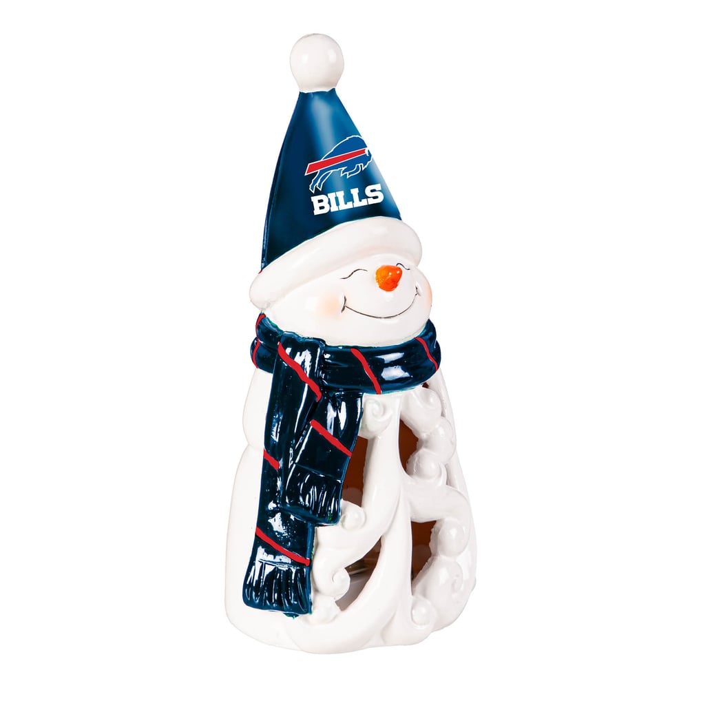 Buffalo Bills LED 8" Snowman Lit Garden Statue