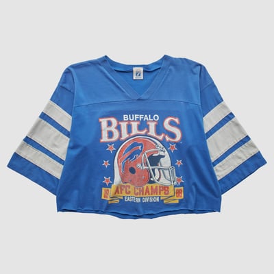 Buffalo Bills Logo 7 1988 T-shirt - Blue - S by Fanatics Real Vintage