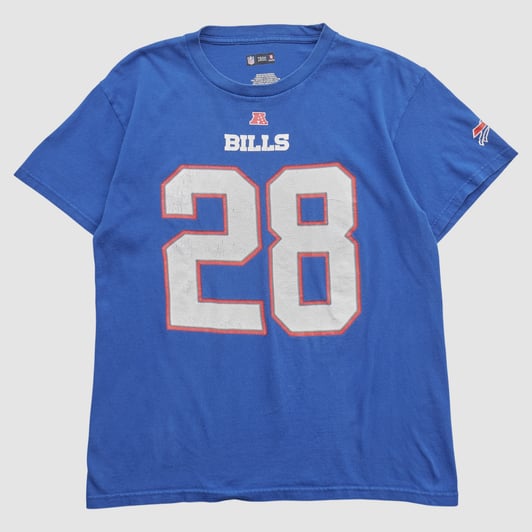 Buffalo Bills NFL 2010s T-shirt - Blue - M by Fanatics Real Vintage