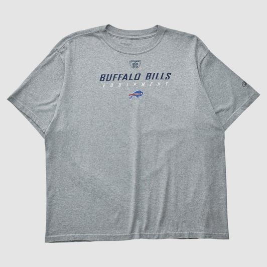 Buffalo Bills Reebok 2010s T-shirt - Heather Gray - 2XL by Fanatics Real Vintage