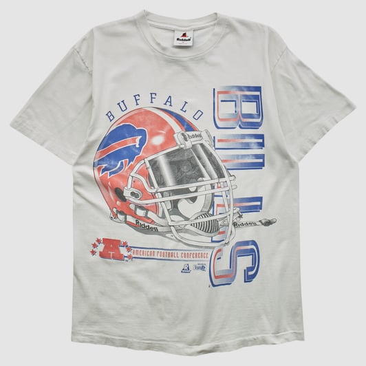 Buffalo Bills Riddell 1994 T-shirt - White - S by Fanatics Real Vintage