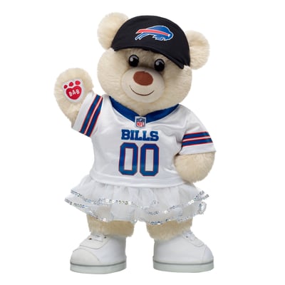  Buffalo Bills Build-A-Bear Happy Hugs Teddy Bear