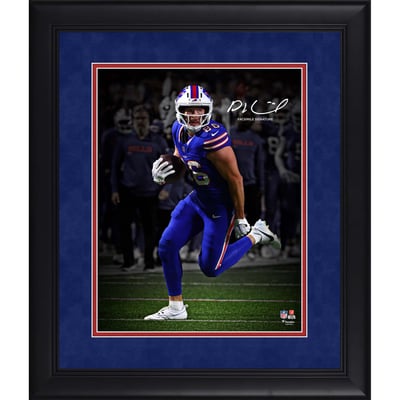 Dalton Kincaid Buffalo Bills Facsimile Signature Fanatics Authentic Framed 11" x 14" Spotlight Photograph