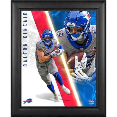 Dalton Kincaid Buffalo Bills Fanatics Authentic Framed 13" x 16" Radiance Collage