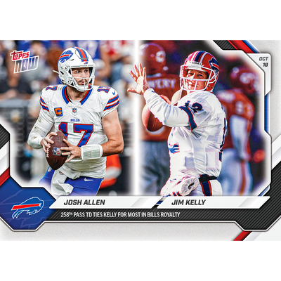 Josh Allen / Jim Kelly - 2026-27 NFL Topps NOW® - Card 73
