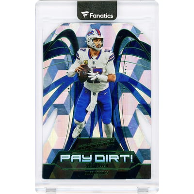 Josh Allen  2025 Panini Revolution Pay Dirt! Cubic #11 #6/10 Card
