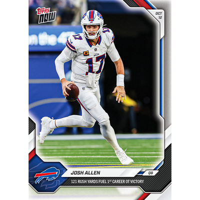 Josh Allen - 2026-27 NFL Topps NOW® - Card 59