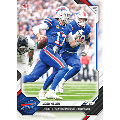 Josh Allen - 2026 NFL Topps NOW® - Card 13