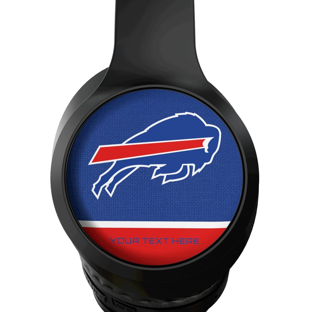Buffalo Bills Keyscaper Personalized Endzone Solid Wireless Bluetooth Headphones With Case