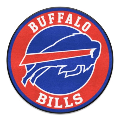 Buffalo Bills Logo Brands 27" Diameter Roundel Mat