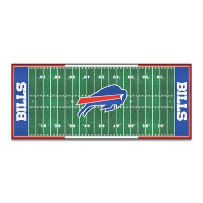 Buffalo Bills Logo Brands 30" x 72" Football Field Runner