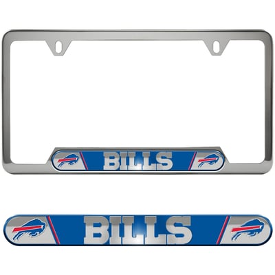  Buffalo Bills Logo Brands Embossed License Plate Frame