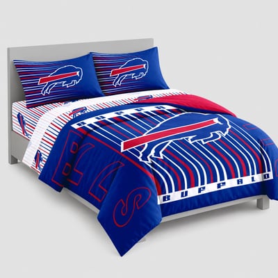 Logo Brands Buffalo Bills Momentum Bed In A Bag - Full
